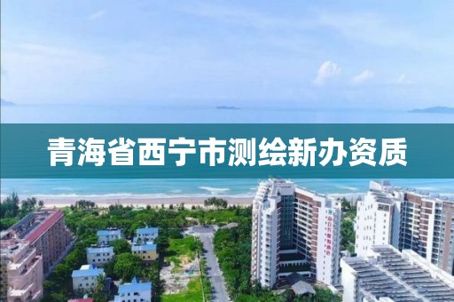 青海省西寧市測繪新辦資質