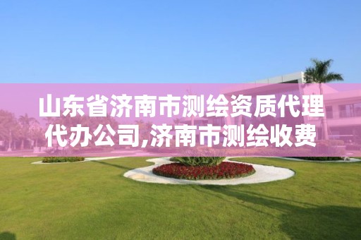 山東省濟南市測繪資質代理代辦公司,濟南市測繪收費標準