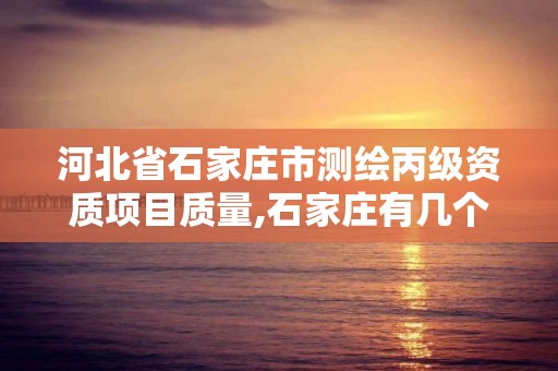 河北省石家莊市測繪丙級資質項目質量,石家莊有幾個測繪局