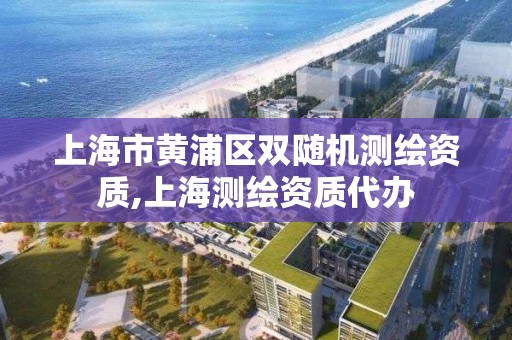 上海市黃浦區雙隨機測繪資質,上海測繪資質代辦