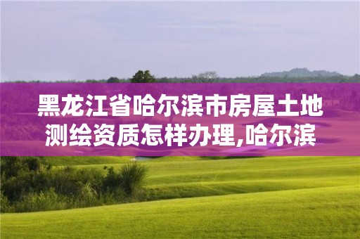 黑龍江省哈爾濱市房屋土地測(cè)繪資質(zhì)怎樣辦理,哈爾濱測(cè)繪局屬于什么單位