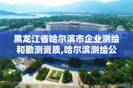 黑龍江省哈爾濱市企業測繪和勘測資質,哈爾濱測繪公司招聘