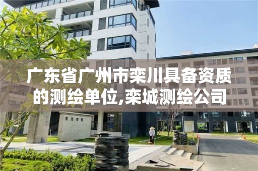 廣東省廣州市欒川具備資質的測繪單位,欒城測繪公司