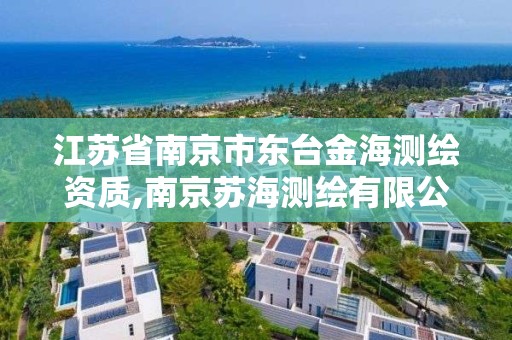 江蘇省南京市東臺金海測繪資質(zhì),南京蘇海測繪有限公司怎么樣