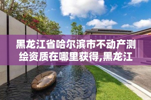 黑龍江省哈爾濱市不動產測繪資質在哪里獲得,黑龍江省哈爾濱市測繪局。