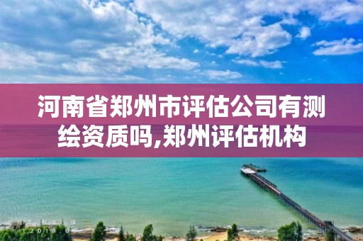 河南省鄭州市評估公司有測繪資質嗎,鄭州評估機構