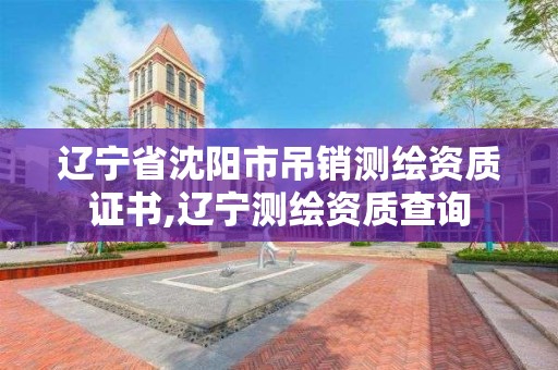 遼寧省沈陽市吊銷測繪資質證書,遼寧測繪資質查詢