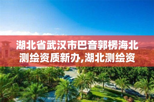 湖北省武漢市巴音郭楞海北測繪資質新辦,湖北測繪資質查詢。