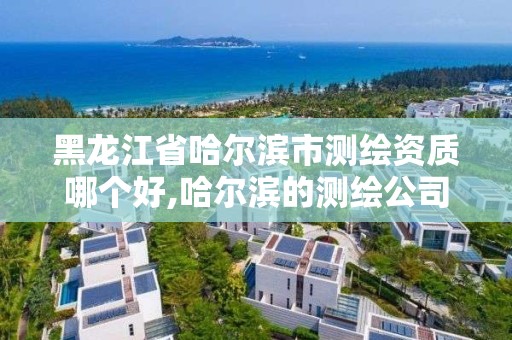 黑龍江省哈爾濱市測繪資質哪個好,哈爾濱的測繪公司有哪些