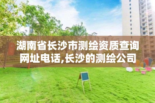 湖南省長沙市測繪資質查詢網址電話,長沙的測繪公司排行