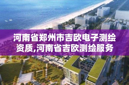 河南省鄭州市吉歐電子測繪資質(zhì),河南省吉歐測繪服務(wù)有限公司