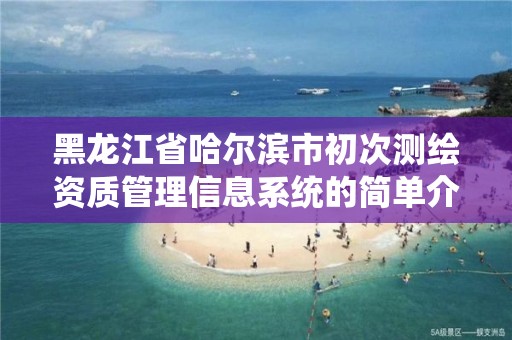 黑龍江省哈爾濱市初次測繪資質管理信息系統的簡單介紹