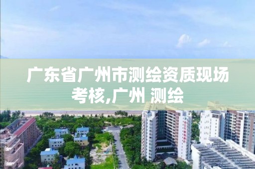 廣東省廣州市測繪資質現場考核,廣州 測繪