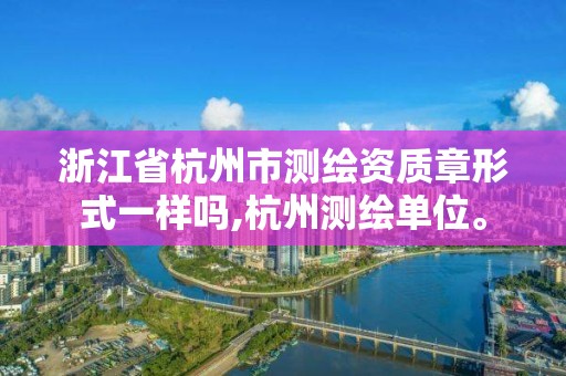 浙江省杭州市測繪資質章形式一樣嗎,杭州測繪單位。