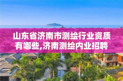 山東省濟南市測繪行業(yè)資質(zhì)有哪些,濟南測繪內(nèi)業(yè)招聘信息