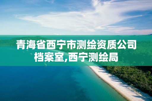 青海省西寧市測繪資質公司檔案室,西寧測繪局