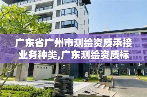 廣東省廣州市測繪資質(zhì)承接業(yè)務種類,廣東測繪資質(zhì)標準