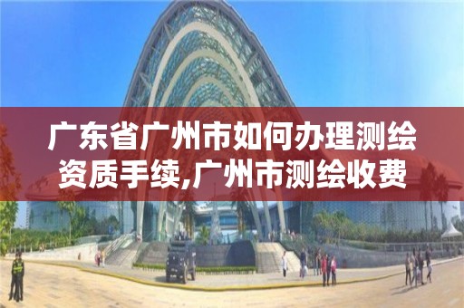 廣東省廣州市如何辦理測繪資質手續(xù),廣州市測繪收費標準