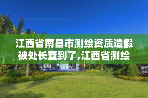 江西省南昌市測繪資質造假被處長查到了,江西省測繪資質單位公示名單。