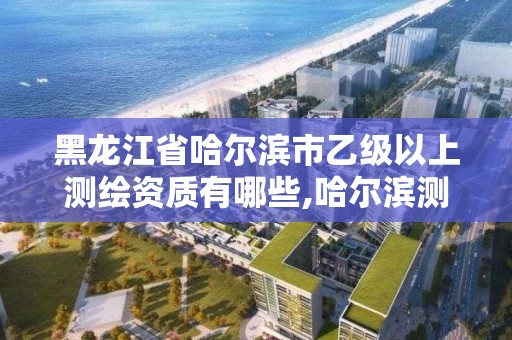 黑龍江省哈爾濱市乙級以上測繪資質有哪些,哈爾濱測繪有限公司