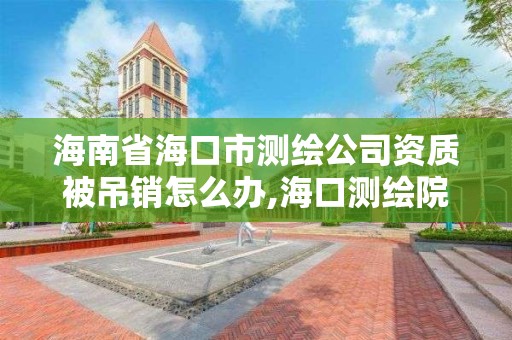 海南省海口市測繪公司資質被吊銷怎么辦,海口測繪院