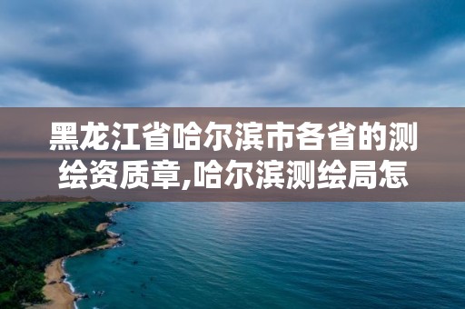 黑龍江省哈爾濱市各省的測繪資質章,哈爾濱測繪局怎么樣