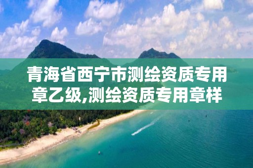 青海省西寧市測繪資質專用章乙級,測繪資質專用章樣式圖