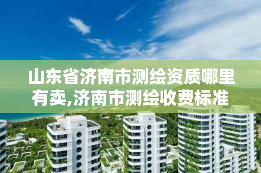 山東省濟南市測繪資質哪里有賣,濟南市測繪收費標準