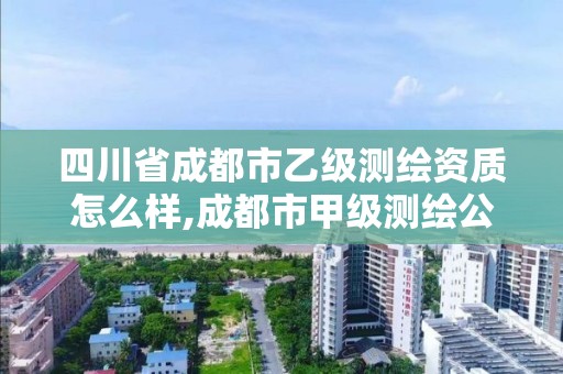 四川省成都市乙級測繪資質(zhì)怎么樣,成都市甲級測繪公司