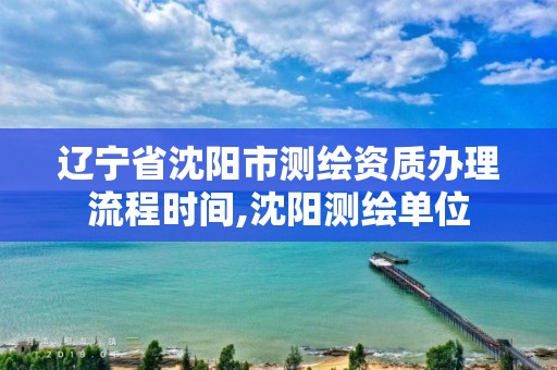 遼寧省沈陽市測繪資質(zhì)辦理流程時間,沈陽測繪單位