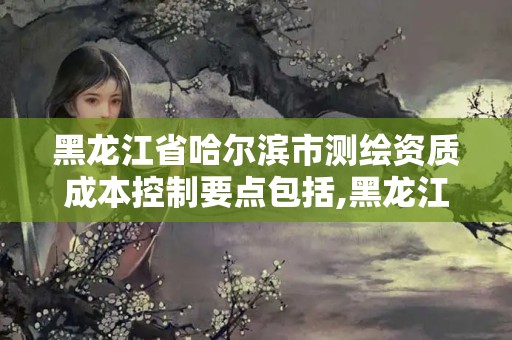 黑龍江省哈爾濱市測(cè)繪資質(zhì)成本控制要點(diǎn)包括,黑龍江測(cè)繪收費(fèi)標(biāo)準(zhǔn)。