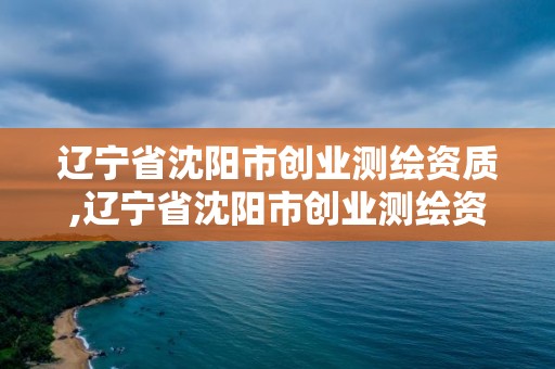 遼寧省沈陽市創業測繪資質,遼寧省沈陽市創業測繪資質企業名單