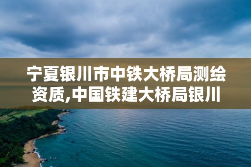 寧夏銀川市中鐵大橋局測繪資質,中國鐵建大橋局銀川