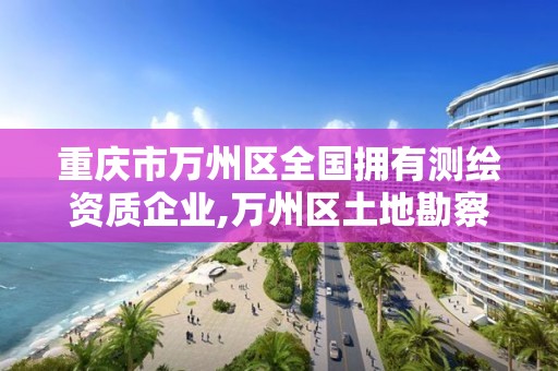 重慶市萬州區全國擁有測繪資質企業,萬州區土地勘察測繪隊