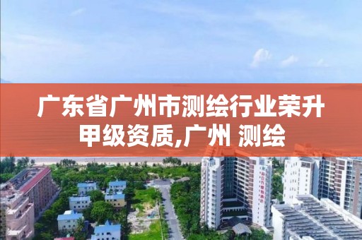 廣東省廣州市測繪行業榮升甲級資質,廣州 測繪