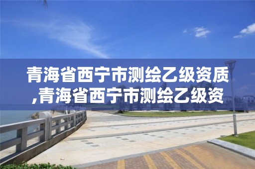 青海省西寧市測繪乙級資質(zhì),青海省西寧市測繪乙級資質(zhì)企業(yè)