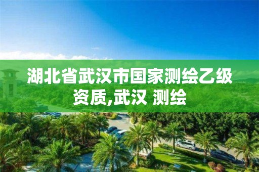 湖北省武漢市國家測繪乙級資質(zhì),武漢 測繪