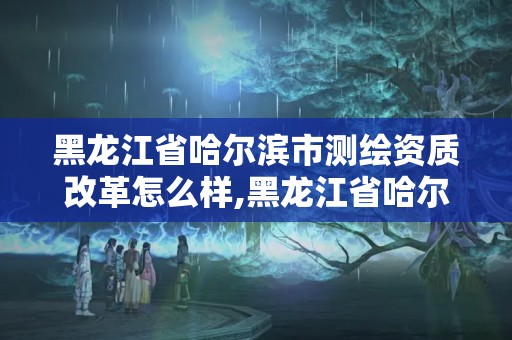 黑龍江省哈爾濱市測繪資質改革怎么樣,黑龍江省哈爾濱市測繪局