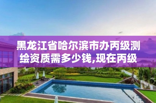 黑龍江省哈爾濱市辦丙級測繪資質需多少錢,現在丙級測繪資質辦理需要多少錢。