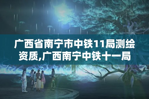 廣西省南寧市中鐵11局測繪資質,廣西南寧中鐵十一局