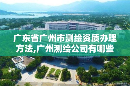 廣東省廣州市測繪資質(zhì)辦理方法,廣州測繪公司有哪些