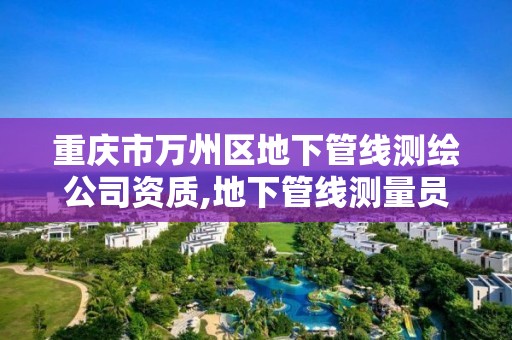 重慶市萬州區地下管線測繪公司資質,地下管線測量員