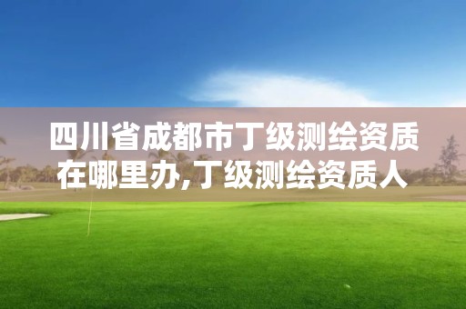 四川省成都市丁級測繪資質在哪里辦,丁級測繪資質人員要求。