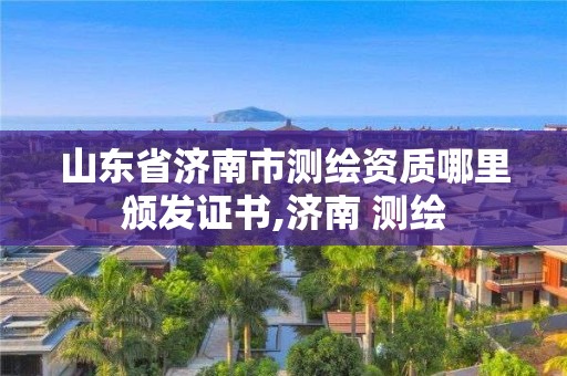 山東省濟南市測繪資質哪里頒發證書,濟南 測繪