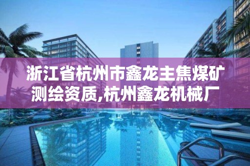 浙江省杭州市鑫龍主焦煤礦測繪資質,杭州鑫龍機械廠。