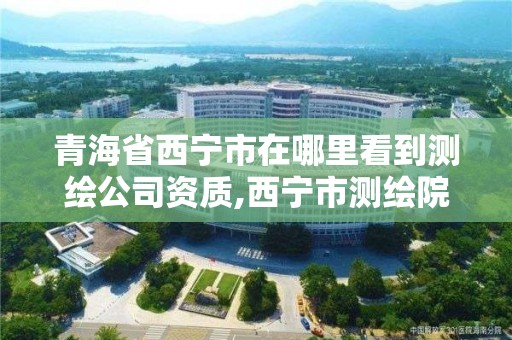 青海省西寧市在哪里看到測繪公司資質,西寧市測繪院招聘公示