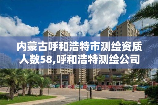 內蒙古呼和浩特市測繪資質人數58,呼和浩特測繪公司招聘