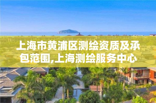 上海市黃浦區測繪資質及承包范圍,上海測繪服務中心