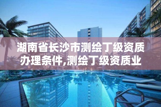 湖南省長沙市測繪丁級資質辦理條件,測繪丁級資質業務范圍