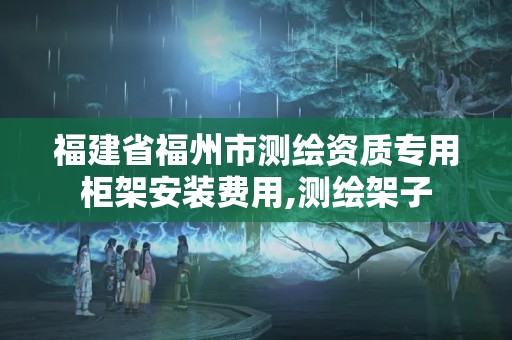 福建省福州市測繪資質專用柜架安裝費用,測繪架子